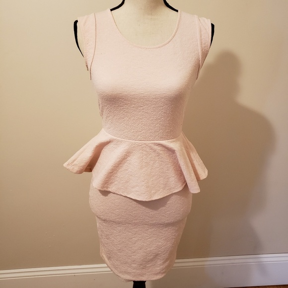 charlotte russe peplum dress